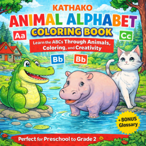 260316-BK11 Animal Coloring Book